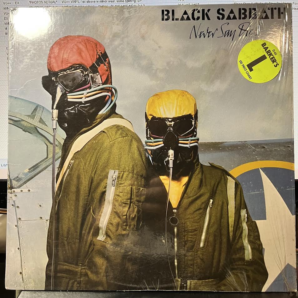 Never Say Die! (VINYL) | Excellent (EX)