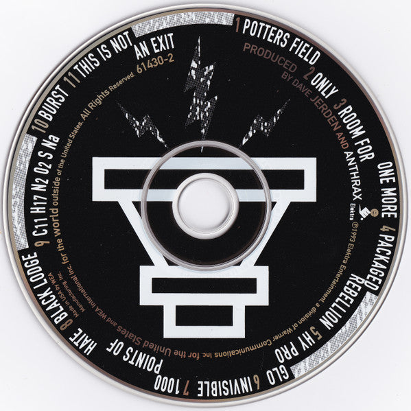 Anthrax - Sound Of White Noise (CD) | Excellent (EX)