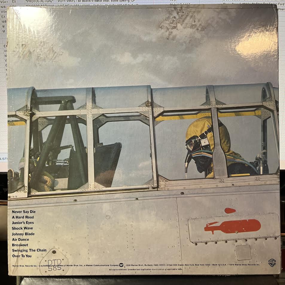 Never Say Die! (VINYL) | Excellent (EX)