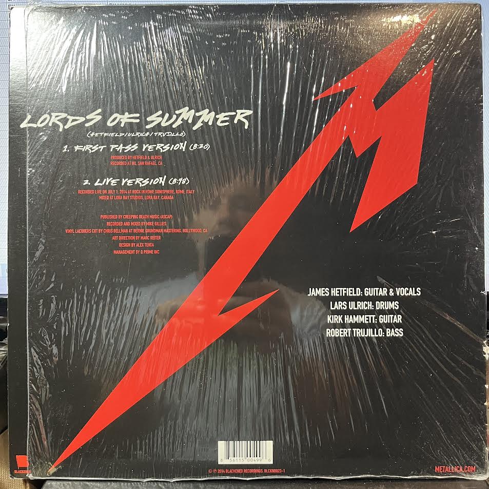 Metallica - Lords Of Summer (VINYL) | Near Mint+ (NM+) Near Mint- (NM-)
