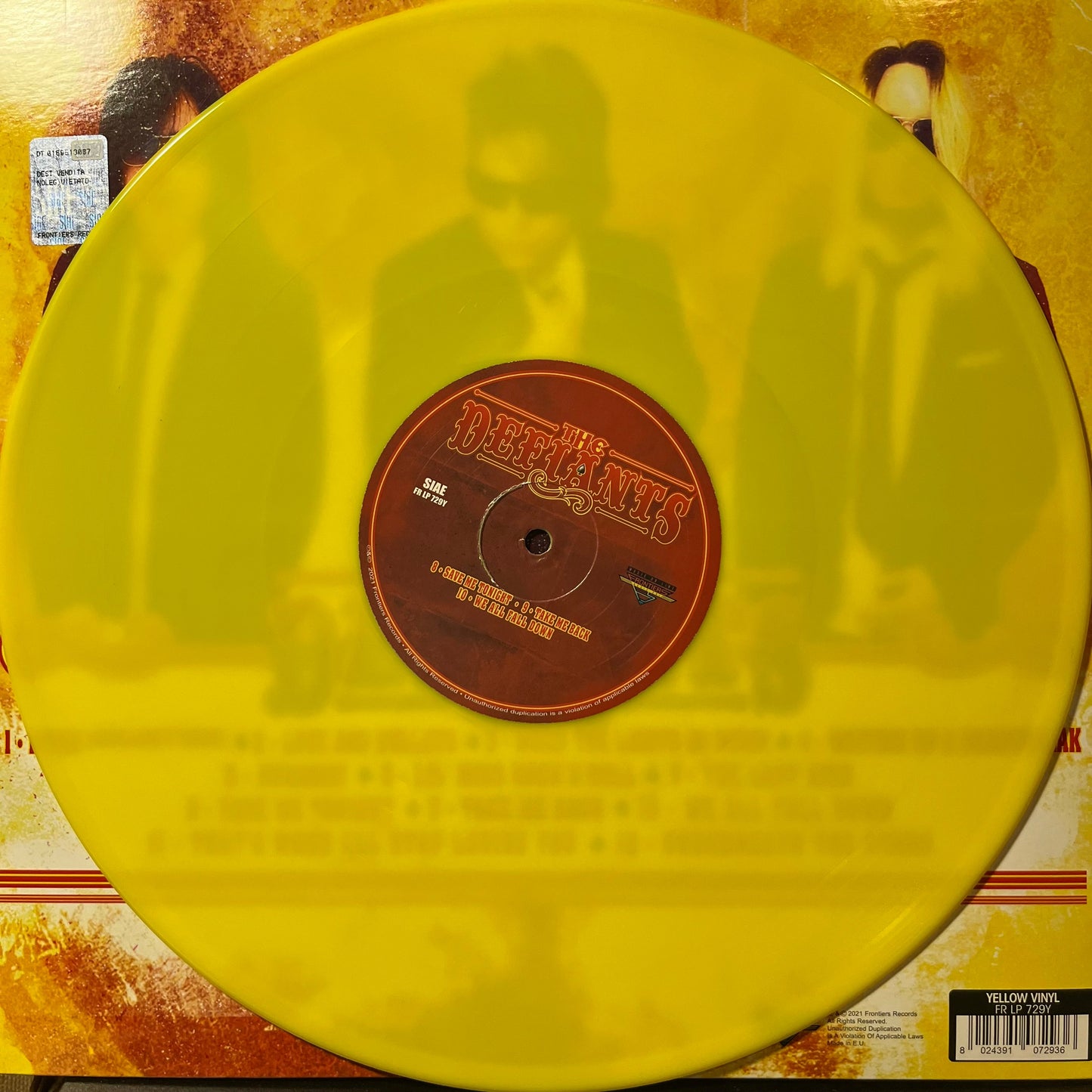 The Defiants (3) - The Defiants (2xYELLOW VINYL) | Near Mint (NM or M-)