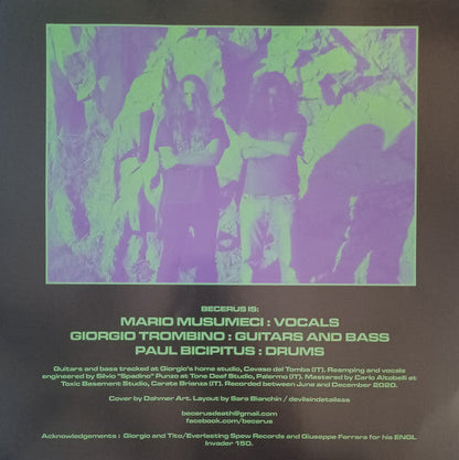 Becerus - Homo Homini Brutus (VINYL) | Near Mint+ (NM+) Mint (M)