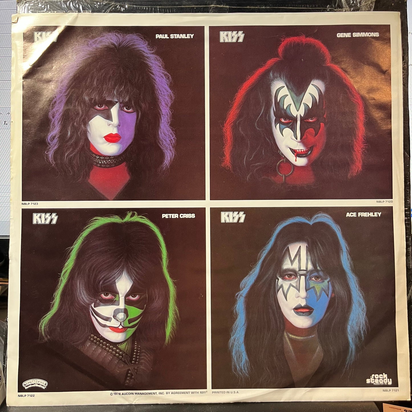Kiss - Paul Stanley (VINYL & POSTER) | Near Mint- (NM-)