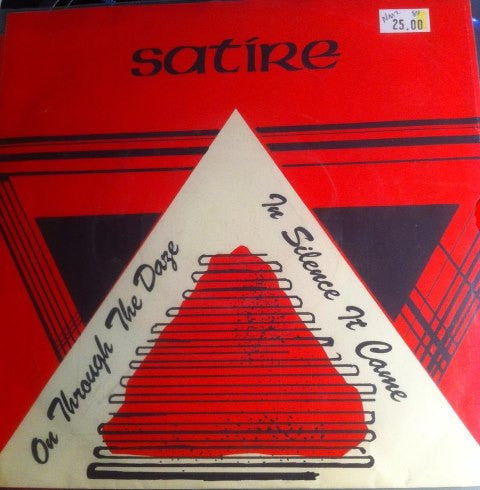 Satire - On Through The Daze / In Silence It Came (7' VINYL) | Near Mint- (NM-) Near Mint (NM)