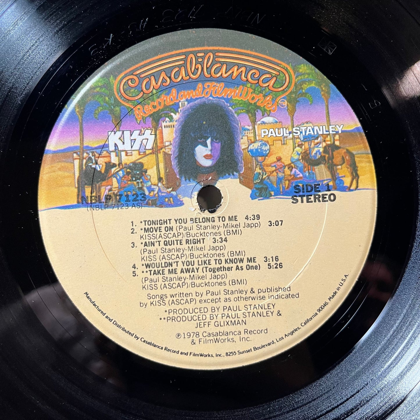 Kiss - Paul Stanley (VINYL & POSTER) | Near Mint- (NM-)