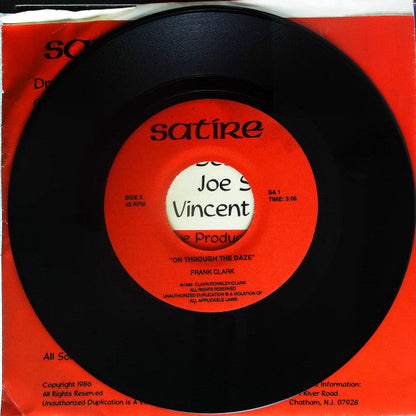 Satire - On Through The Daze / In Silence It Came (7' VINYL) | Near Mint- (NM-) Near Mint (NM)