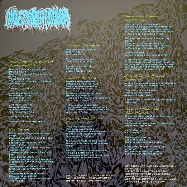 Universally Estranged - Reared Up in Spectral Predation (VINYL) | Near Mint+ (NM+) Mint (M)