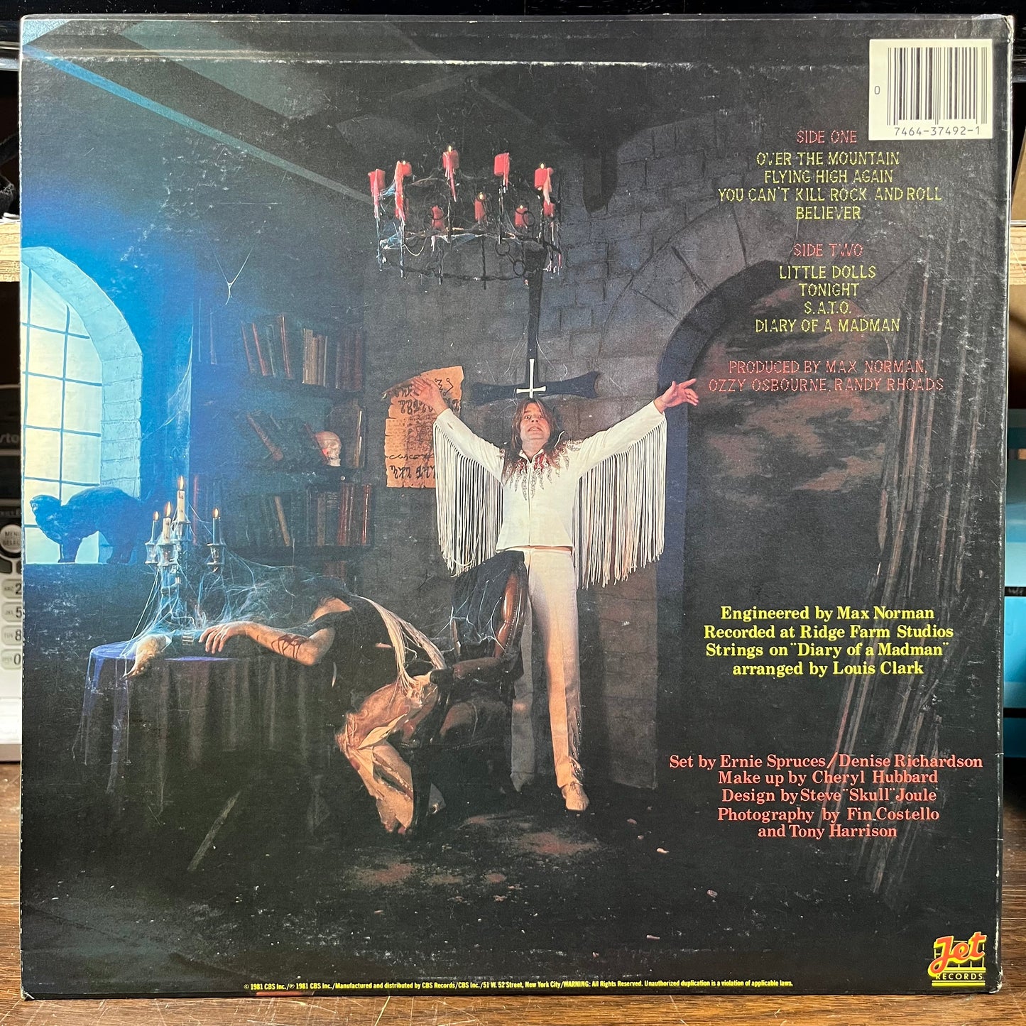 Ozzy Osbourne - Diary Of A Madman (VINYL) | Near Mint- (NM-) Very Good Plus Plus (VG++)