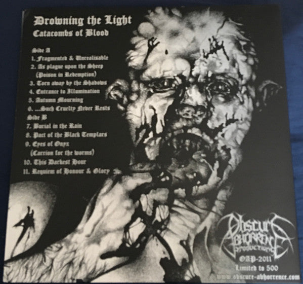Drowning The Light - Catacombs Of Blood (VINYL) | Near Mint (NM) Near Mint (NM)