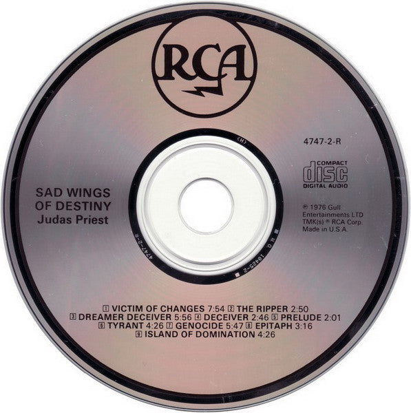 Judas Priest - Sad Wings Of Destiny (CD) | Near Mint (NM or M-)
