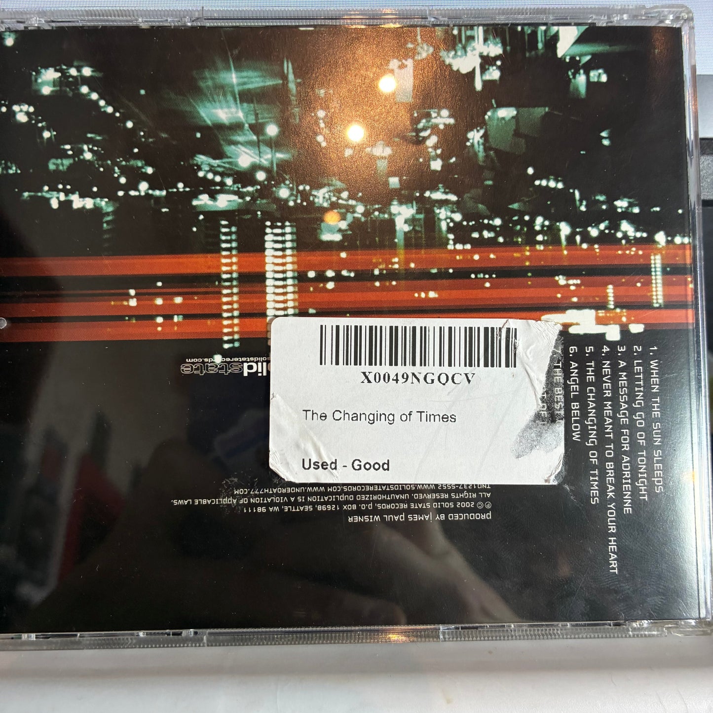 Underoath - The Changing Of Times (CD) | Near Mint (NM or M-)