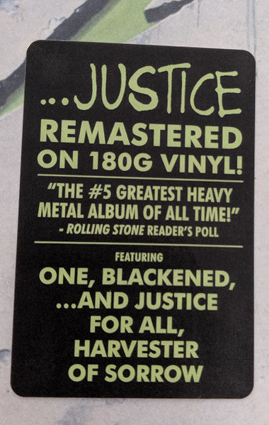 Metallica - ...And Justice For All (2x VINYL) | Near Mint (NM or M-)