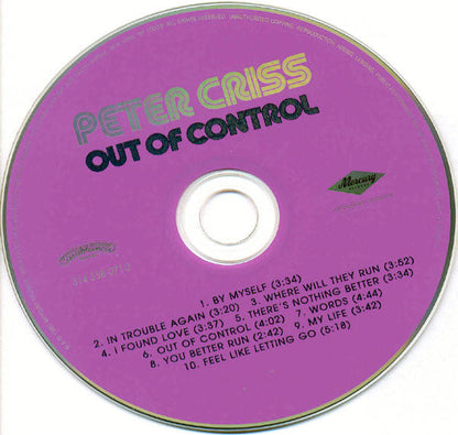 Out Of Control (CD) | Near Mint (NM) Near Mint (NM)