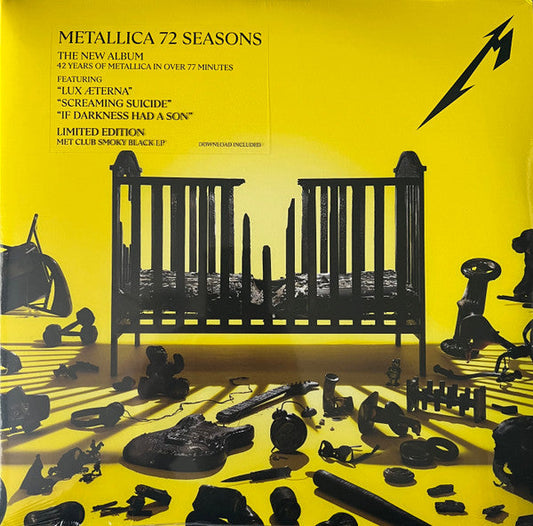 Metallica - 72 Seasons (2xMET CLUB SMOKY BLACK VINYL) | Near Mint (NM or M-)
