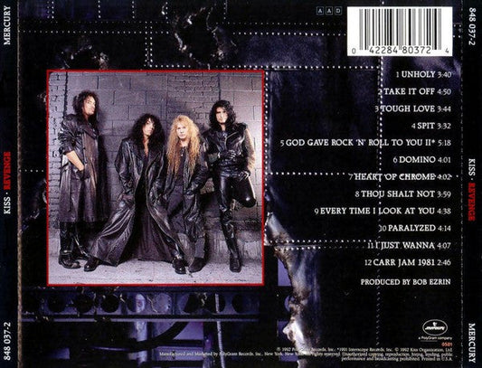 Kiss - Revenge (CD) | Near Mint (NM) Near Mint (NM)