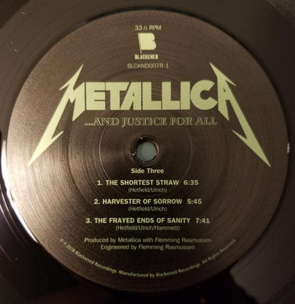 Metallica - ...And Justice For All (2x VINYL) | Near Mint (NM or M-)