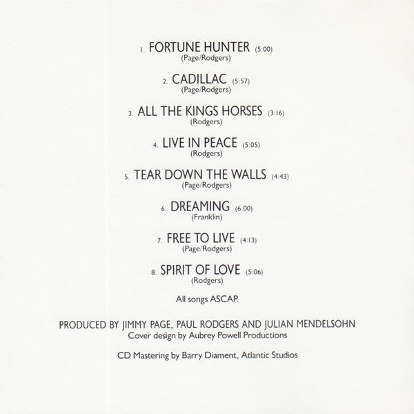 The Firm (7) - Mean Business (CD) | Near Mint (NM) Excellent (EX)