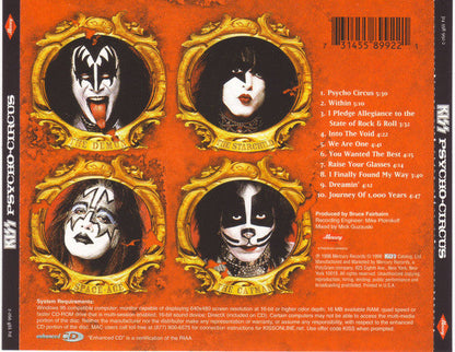 Kiss - Psycho-Circus (CD) | Near Mint (NM) Near Mint (NM)