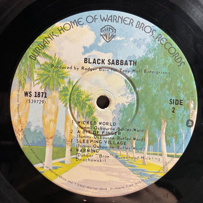 Black Sabbath - Black Sabbath (VINYL) | Near Mint (NM or M-) Excellent+ (EX+)