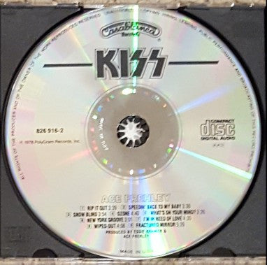 Kiss - Ace Frehley (CD) | Near Mint (NM) Near Mint (NM)