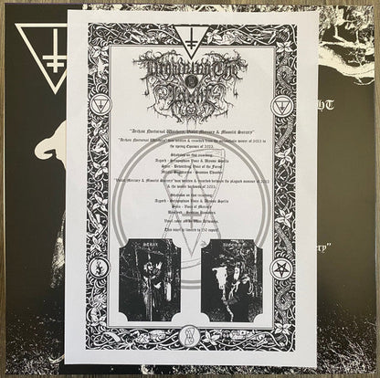Drowning The Light - Archaic Nocturnal Witchery, Violet Mercury & Moonlit Sorcery (VINYL) | Near Mint (NM or M-) Near Mint (NM)