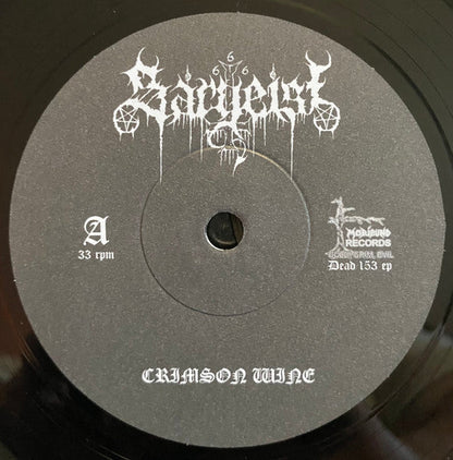 Sargeist - Crimson Wine / As The Blood Flows On... (7") | Near Mint (NM) Near Mint (NM)
