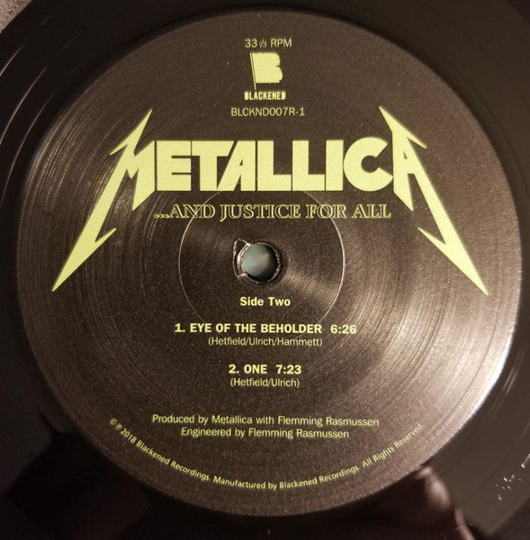 Metallica - ...And Justice For All (2x VINYL) | Near Mint (NM or M-)