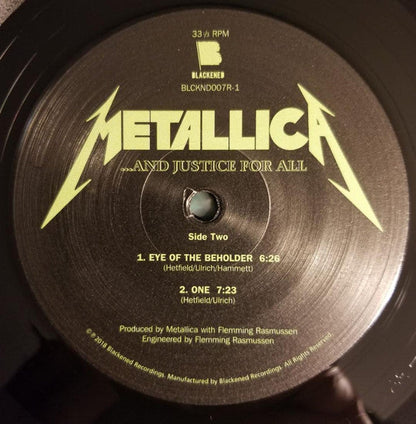 Metallica - ...And Justice For All (2x VINYL) | Near Mint (NM or M-)