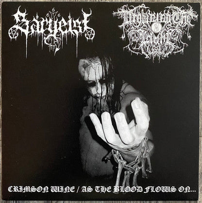 Sargeist - Crimson Wine / As The Blood Flows On... (7") | Near Mint (NM) Near Mint (NM)