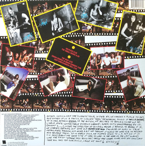 Metallica - The $5.98 E.P. - Garage Days Re-Revisited (TRANSLUCENT ORANGE VINYL) | Near Mint (NM or M-)