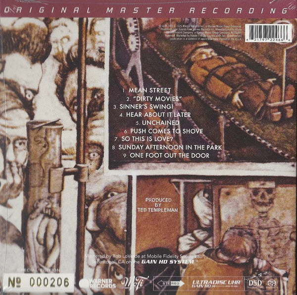 Van Halen - Fair Warning (SACD MFSL) | Near Mint (NM or M-) Mint (M)