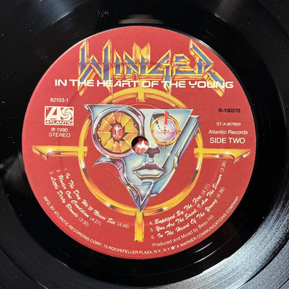 Winger - In The Heart Of The Young (VINYL) | Near Mint (NM or M-)