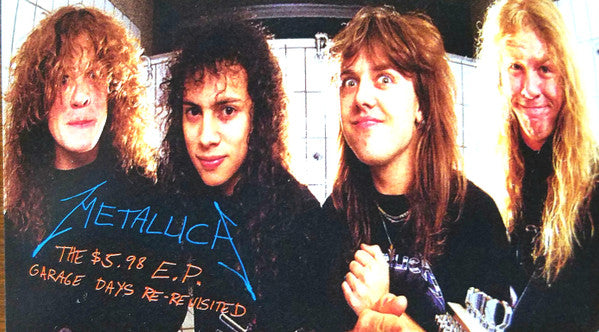 Metallica - The $5.98 E.P. - Garage Days Re-Revisited (TRANSLUCENT ORANGE VINYL) | Near Mint (NM or M-)