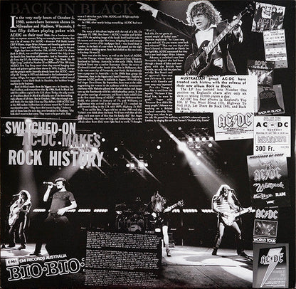 AC/DC - Back In Black (VINYL) | Near Mint (NM) Near Mint (NM)