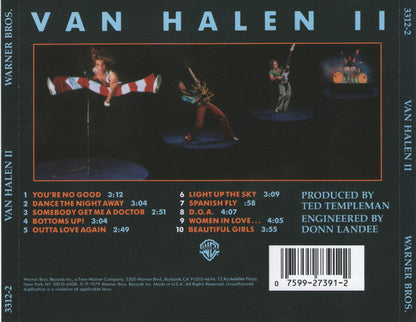 Van Halen - Van Halen II (CD) | Near Mint (NM) Near Mint (NM)