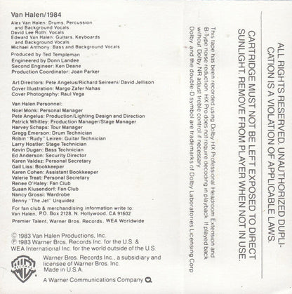 Van Halen - 1984 (CASSETTE | Near Mint (NM or M-) Excellent (EX)
