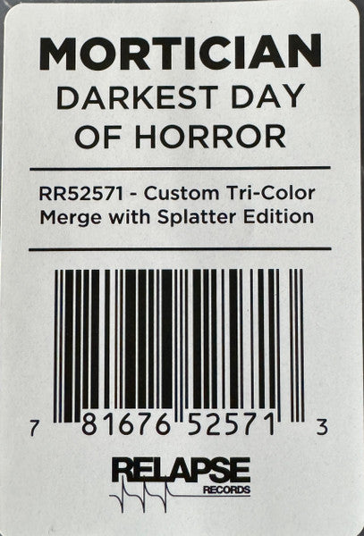 Mortician - Darkest Day Of Horror (VINYL) | Near Mint (NM) Near Mint (NM)