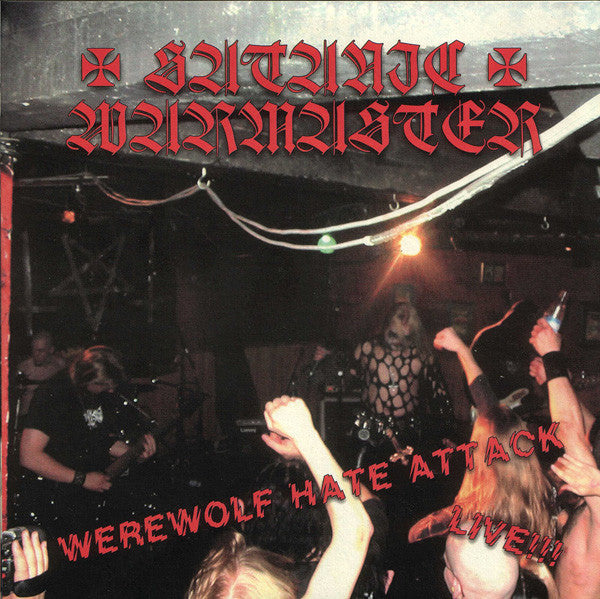 Satanic Warmaster - Werewolf Hate Attack Live!!! (7" VINYL) | Near Mint (NM) Near Mint (NM)