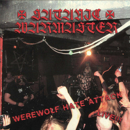 Satanic Warmaster - Werewolf Hate Attack Live!!! (7" VINYL) | Near Mint (NM) Near Mint (NM)