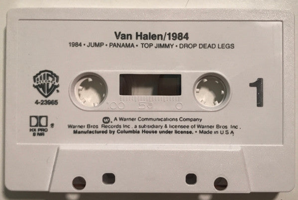 Van Halen - 1984 (CASSETTE | Near Mint (NM or M-) Excellent (EX)