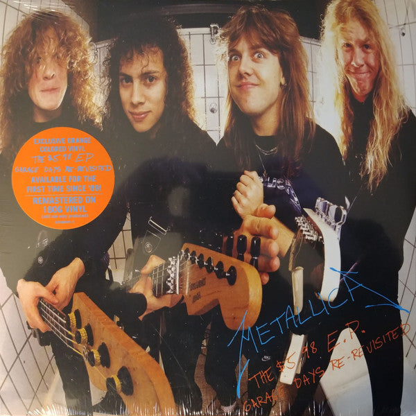 Metallica - The $5.98 E.P. - Garage Days Re-Revisited (TRANSLUCENT ORANGE VINYL) | Near Mint (NM or M-)