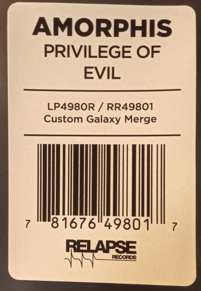 Privilege Of Evil (VINYL) | Near Mint (NM) Mint (M)