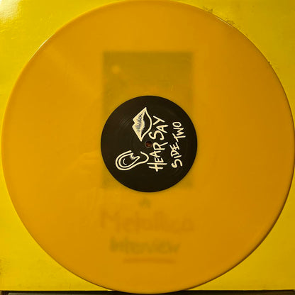 Metallica - Stand Up And Shout - A Metallica Interview ( YELLOW VINYL) | Near Mint (NM) Excellent+ (EX+)