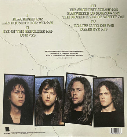 Metallica - ...And Justice For All (2x VINYL) | Near Mint (NM or M-)