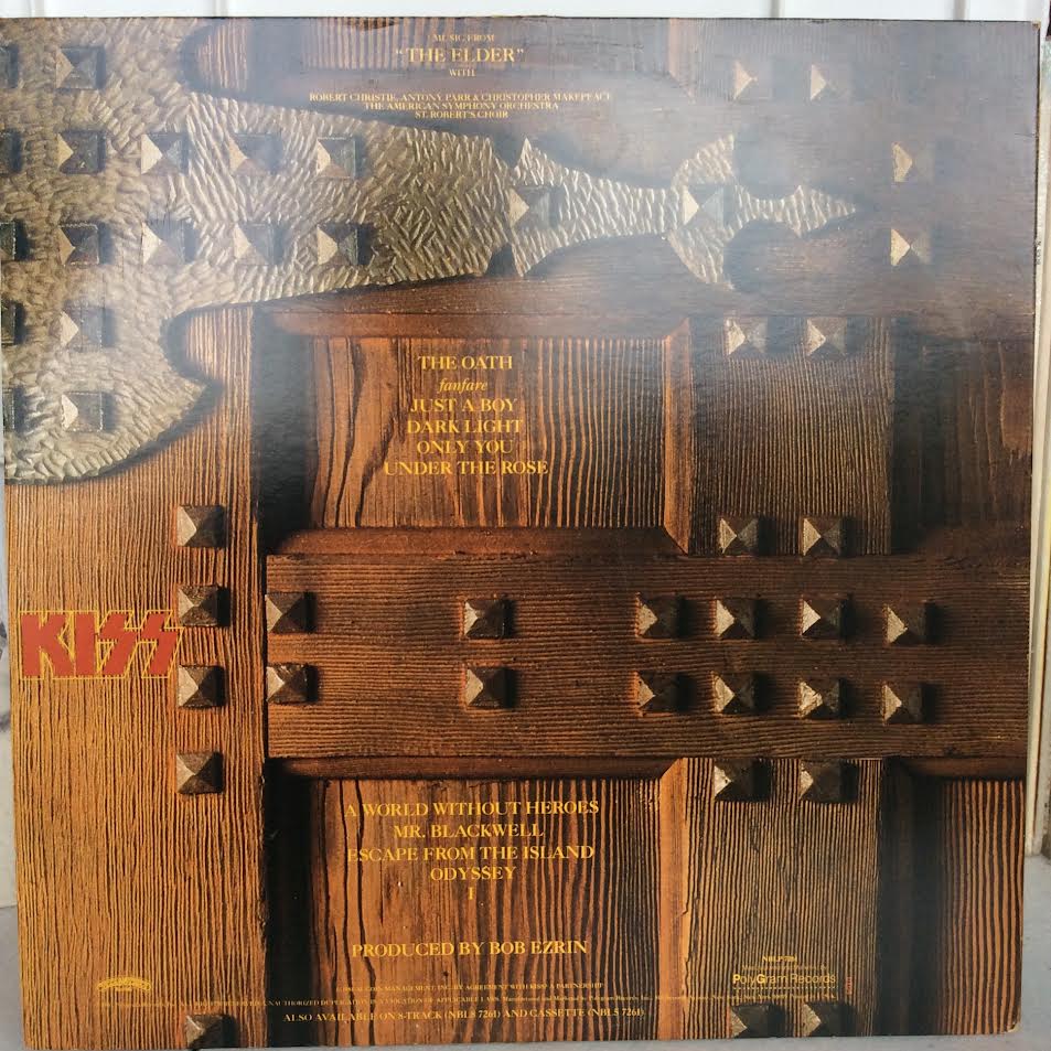 Kiss - (Music From) The Elder (VINYL) | Near Mint (NM) Near Mint (NM)