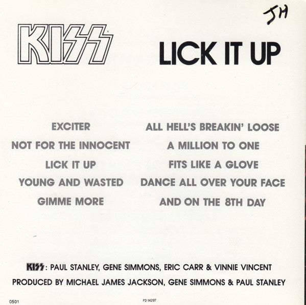 Kiss - Lick It Up (CD) | Near Mint (NM) Near Mint (NM)
