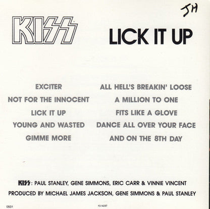 Kiss - Lick It Up (CD) | Near Mint (NM) Near Mint (NM)
