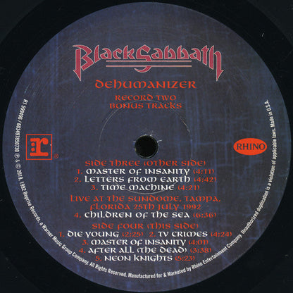 Black Sabbath - Dehumanizer (2xVINYL) | Near Mint (NM) Near Mint (NM)