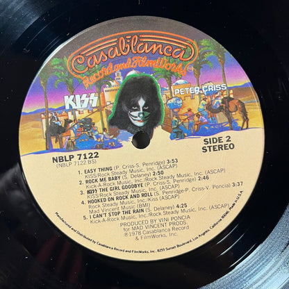 Kiss - Peter Criss (VINYL) | Near Mint (NM or M-) Excellent+ (EX+)