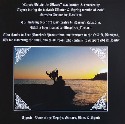 Drowning The Light - Cursed Below The Waves (VINYL) | Near Mint (NM) Near Mint (NM)